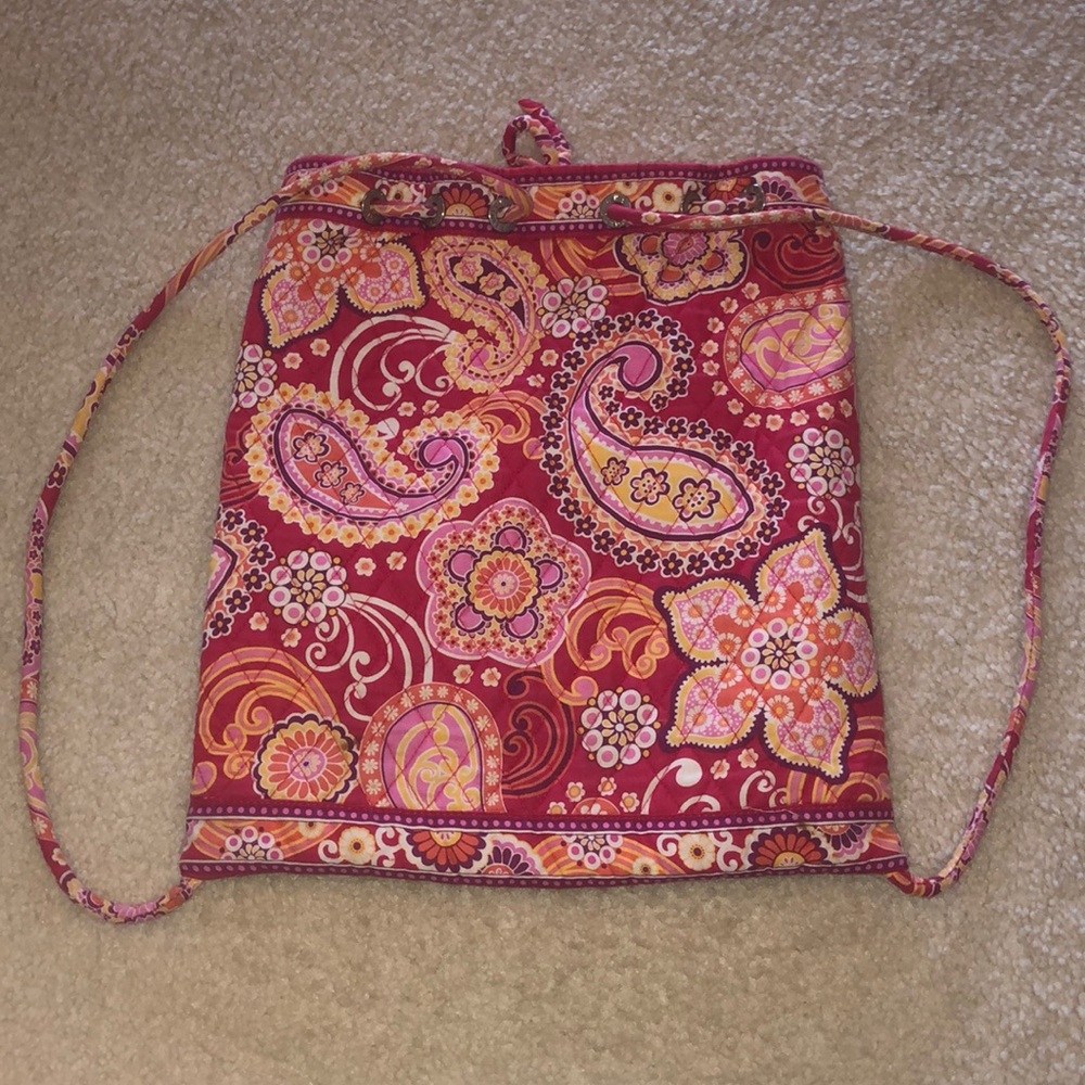 Vera Bradley Drawstring Backpack - Picture 2 of 3